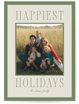 Happiest! Holiday Photo Cards