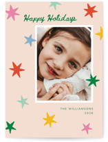 Star Pop Holiday Photo Cards