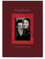 Marbled Holiday Photo Cards
