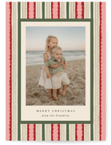 Festive Pattern Holiday Photo Cards