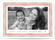 Blanket Stitch Holiday Photo Cards