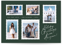 Stamp Collection Holiday Photo Cards