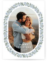 Stamped Blooms Holiday Photo Cards