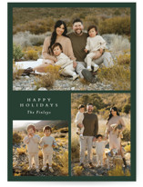 happy trio Holiday Photo Cards