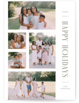 Sideways Gallery Holiday Photo Cards