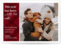 Ruff Year Holiday Photo Cards