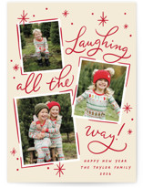 Laughing All the Way Holiday Photo Cards