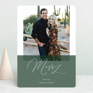 To Be Merry Holiday Photo Cards