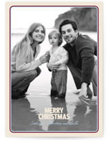 Retro Framed Holiday Photo Cards