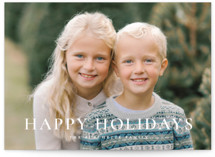 Happy Holidays! Holiday Photo Cards