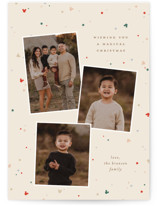 Disney's Mickey Tri Confetti Holiday Photo Cards