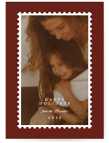 Stamp Holiday Photo Cards