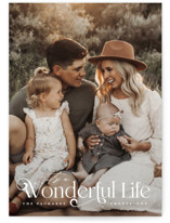 Most Wonderful Holiday Photo Cards