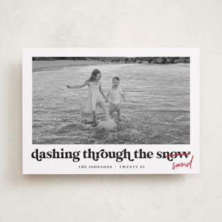 Dashing Holiday Holiday Photo Cards