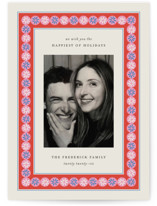 Sugarplum Border Holiday Photo Cards