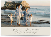 Written Wish Holiday Photo Cards
