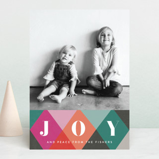 Argyle Holiday Photo Cards