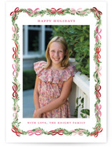 Boughs of Bows Holiday Photo Cards