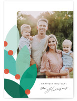 Leaf Hues Holiday Photo Cards