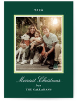 Classic Year Holiday Photo Cards
