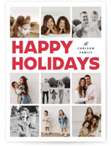 Memory Squares Holiday Photo Cards
