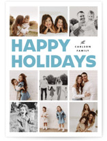 Memory Squares Holiday Photo Cards
