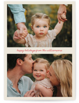 Holiday Handwritten Holiday Photo Cards