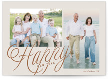 Scripted Merry Holiday Photo Cards