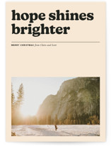 Headline Holiday Photo Cards