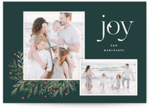 MULTI BLOOM Holiday Photo Cards