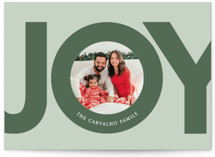 joy joy Holiday Photo Cards