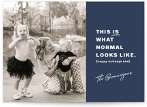 normal Holiday Photo Cards