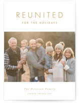 Reunited Holiday Photo Cards