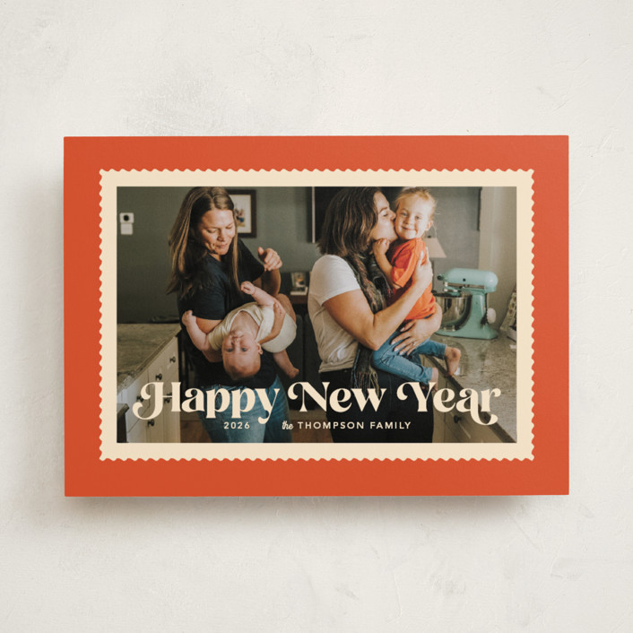 Posted Holiday Photo Cards by Robert and Stella Minted