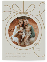 Ornament Frame Holiday Photo Cards