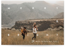 Wide Embrace Holiday Photo Cards