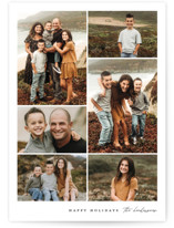 six pix Holiday Photo Cards