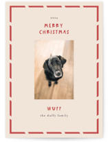 Wuff Holiday Photo Cards