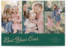 jagged edge Holiday Photo Cards