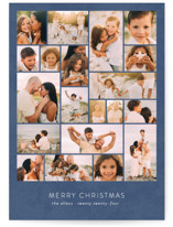 Family Collage Holiday Photo Cards