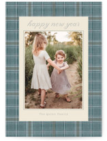 Traditional Plaid Holiday Photo Cards