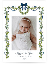 Bows & Ribbon Holiday Photo Cards