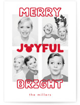 Disney's Mickey Quad Squad Holiday Photo Cards