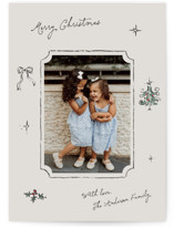 Heirloom Holiday Sketch Holiday Photo Cards