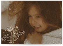 Scripted Note Holiday Photo Cards