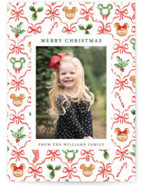 Disney Mickey's Merry Christmas Holiday Photo Cards
