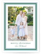 Preppy Ribbon Holiday Photo Cards