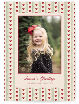 Disney's Preppy Stripes Mickey Mouse Holiday Photo Cards