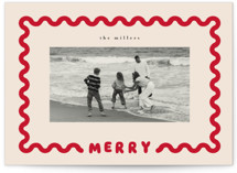 Merry Wave Holiday Photo Cards