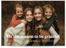 Warmth Holiday Photo Cards